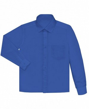 Васильковая рубашка для мальчика 189010-ПМ18
