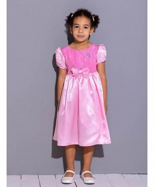Радуга дети Розовое нарядное платье для девочки 76232-ДН15