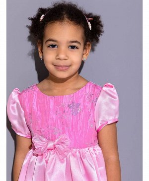 Радуга дети Розовое нарядное платье для девочки 76232-ДН15