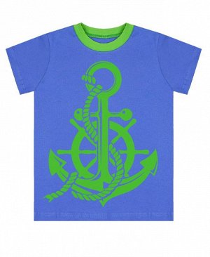 Радуга дети Светло-синяя футболка для мальчика 80945-МЛС19