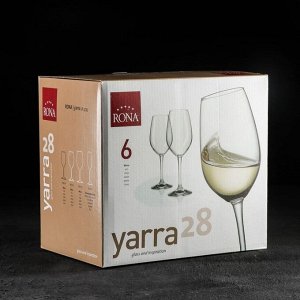 Набор бокалов для вина Yarra, 280 мл, 6 шт