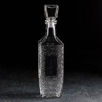 Графин - штоф, 0,5 л, с пробкой, стекло, БАРСКИЙ