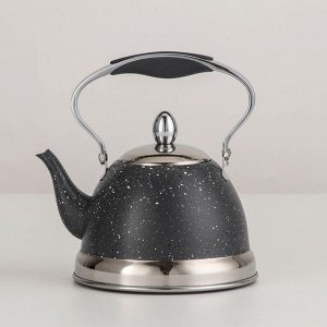 Чайник заварочный «Звёздное небо», 1 л, с ситом, индукция, цвет серый