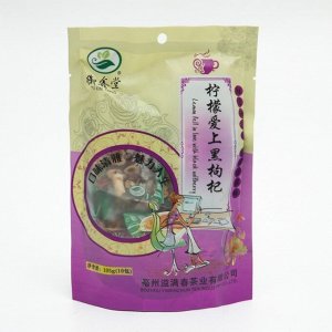 Релаксирующий травяной чай: роза, китайский финик, хризантема, 10 пакетов по 10.5 г(+ - 5 г)