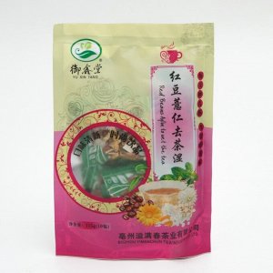 Релаксирующий травяной чай: фасоль шпорцевая, зерна коикса, 10 пакетов по 10.5 г