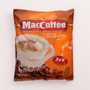 Напиток кофейный растворимый MacCoffee 3 в1 Айриш крим,25 х 18г