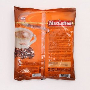 Напиток кофейный растворимый MacCoffee 3 в1 Айриш крим,25 х 18г