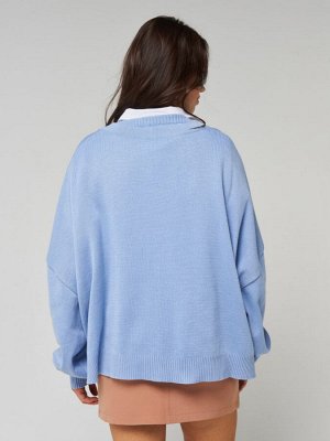 Кардиган женский 7222-14074   392665 королевский голубой