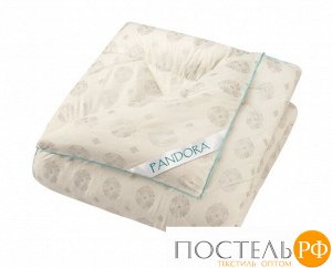 Одеяло "Овечья шерсть" Pandora тик зимнее(400г/м2) 140х205