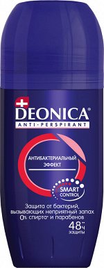 Антиперспирант ролик DEONICA FOR MEN Антибактериальный