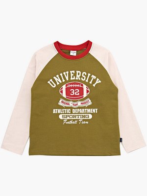 Свитшот "University 32" (122-146см) UD 0225-2(3) хаки