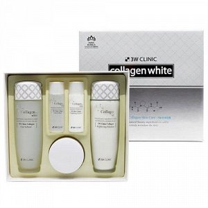 3W Набор для комплексного ухода  "Collagen Whitening  Skin Care 3 Set", 420гр, 1*20шт Арт-83112