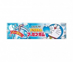 Жевательная резинка Doraemon Gum "Лотте" содовая 13,8г 1/400 Япония