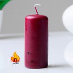 Свеча - цилиндр ароматическая &quot;Вишня&quot; 4х9 см