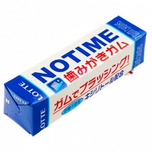 Жевательная резинка NO TIME "Лотте" для очистки зубов 21,1г 1/300 Япония
