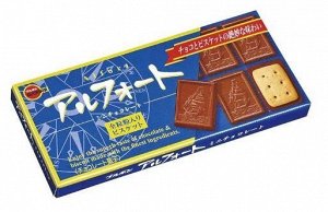 Печенье с мололочным шоколадом "ALFORT MINI" 59г