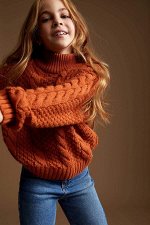 Девочки 3-14 лет свитеры, пуловеры