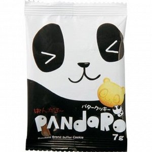 Печенье панда Yaokin Inc в форме мордочек с разными выражениями 7г 1/24 Япония