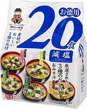 Мисо-суп Белое мисо 20 порций 302г 1/6 Япония