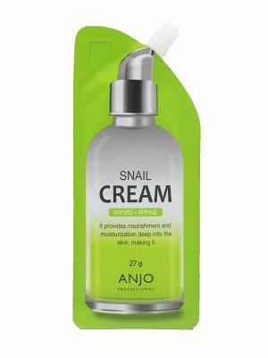 ANJO  Snail Cream Крем для лица с экстрактом муцина улитки 27гр.1*300шт.Арт-82532