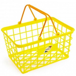 Игрушечная корзина для супермаркета, малая, цвета МИКС