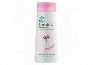 "Shokubutsu" Крем-гель для душа 200мл "Молочные протеины", Chinese Milk Vetch