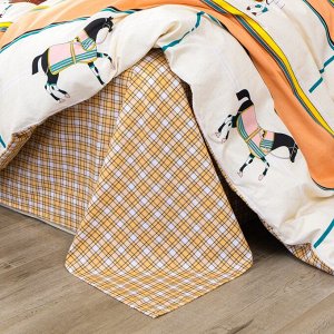 Viva home textile Комплект постельного белья Делюкс Сатин L323