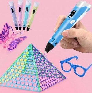 3D ручка 3D ручка – уникальная разработка, принцип действия которой основан на технологии печати объёмного принтера. Но в отличие от более дорогого собрата, она не требует записи сложных программ. Про
