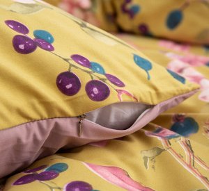 Viva home textile Комплект постельного белья Сатин Вышивка CN123