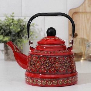 Чайник «Скандинавия», 1,7 л, 21x16x22 см, цвет красный