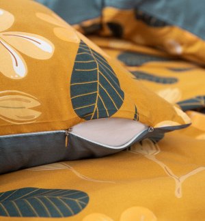 Viva home textile Комплект постельного белья Сатин Вышивка CN138