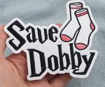 Нашивка вышитая &quot;Save Dobby&quot;