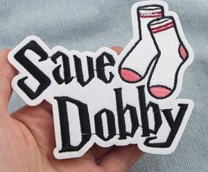Нашивка вышитая "Save Dobby"