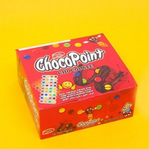 Шоколадное драже с сахарным покрытием Chocopoint в блистерной упаковке, 20 г