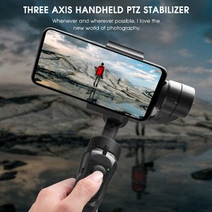 3-х осевой шарнирный стабилизатор для смартфона и экшн-камеры 3-Axis Gimbal