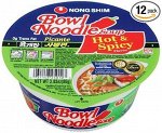 Лапша &quot;Нонгшим&quot; (сушеная)  с острым вкусом (HOT&amp;SPICY), 86 г