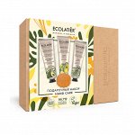 Ecolatier Подарочный набор Hand Care (3 крема для рук по 30 мл и глицериновое мыло)