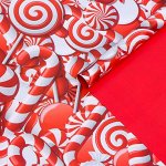 Бумага упаковочная глянцевая, двусторонняя &quot;Лабиринт&quot;