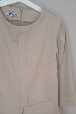 Блуза из плотного трикотажа
