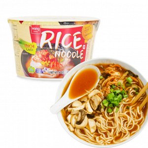 Лапша рисовая со вкусом кимчи Rice Noodle With Kimchi Flavor / 98 г