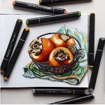 Скетч-маркеры для ярких и сочных рисунков❤
