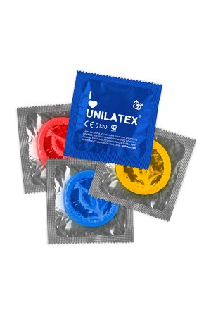 Презервативы Unilatex Multifrutis №3 ароматизированные, цветные