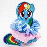 Резинки для волос &quot;Радуга Деш&quot;, 2 шт, My Little Pony   7162731