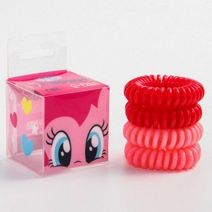 Резинки - пружинки "Пинки Пай", 4 шт, My little Pony