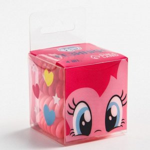 Резинка для волос пружинка "Пинки Пай", 4 шт, My little Pony