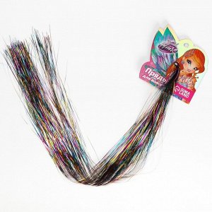 Прядь для волос блестящая цветная "Фея Блум", WINX