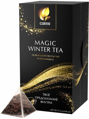 Чай Curtis  Magic winter Tea 1.7*16 гр  ассорти ( пирамидка)