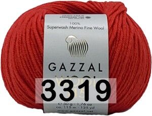 Пряжа Gazzal Wool 115