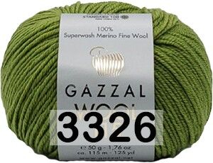 Пряжа Gazzal Wool 115