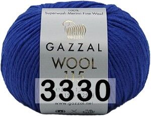 Пряжа Gazzal Wool 115